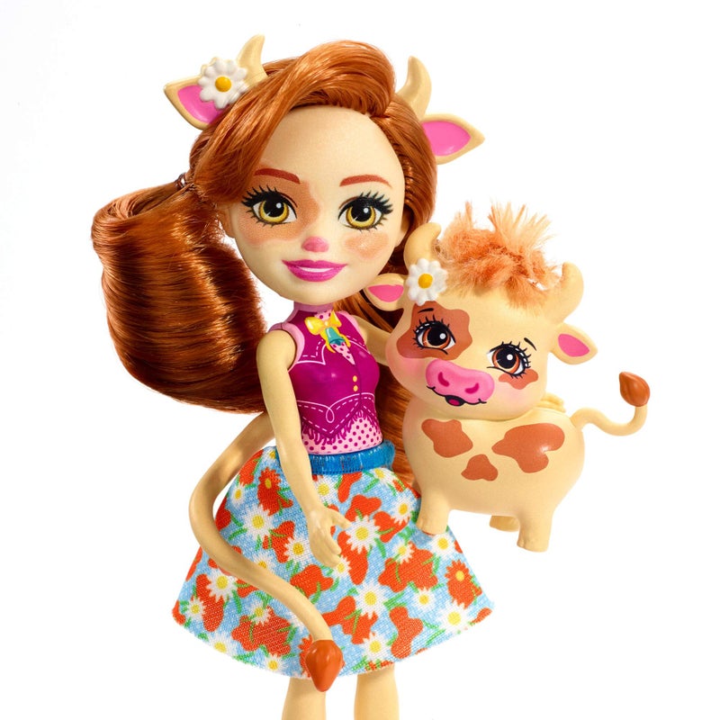 Enchantimals Cailey Cow Doll & CURDLE Figure, multi - Image 4